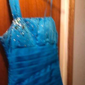 Blue formal dress